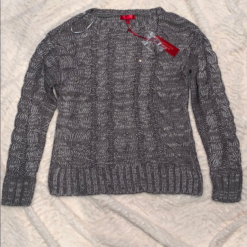 Chunky Cable Knit Sweater